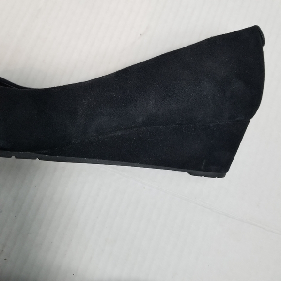 CLARKS ARTISAN WOMEN'S BLACK WEDGES SIZE 8.5 - Picture 12 of 15